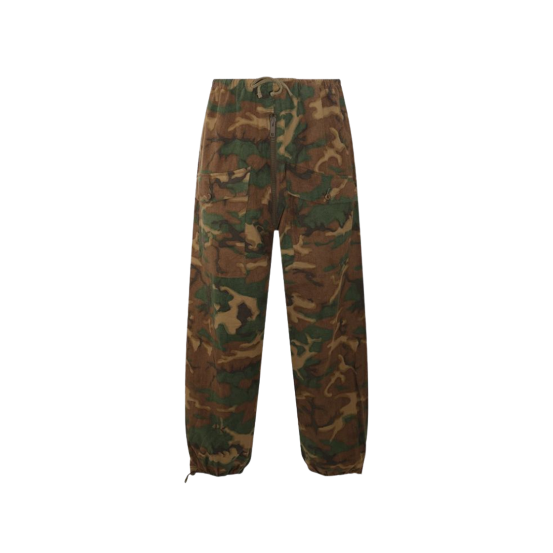 BM51AS1YDA-246 Givenchy Camouflage Cotton Cargo Pants Brown Khaki