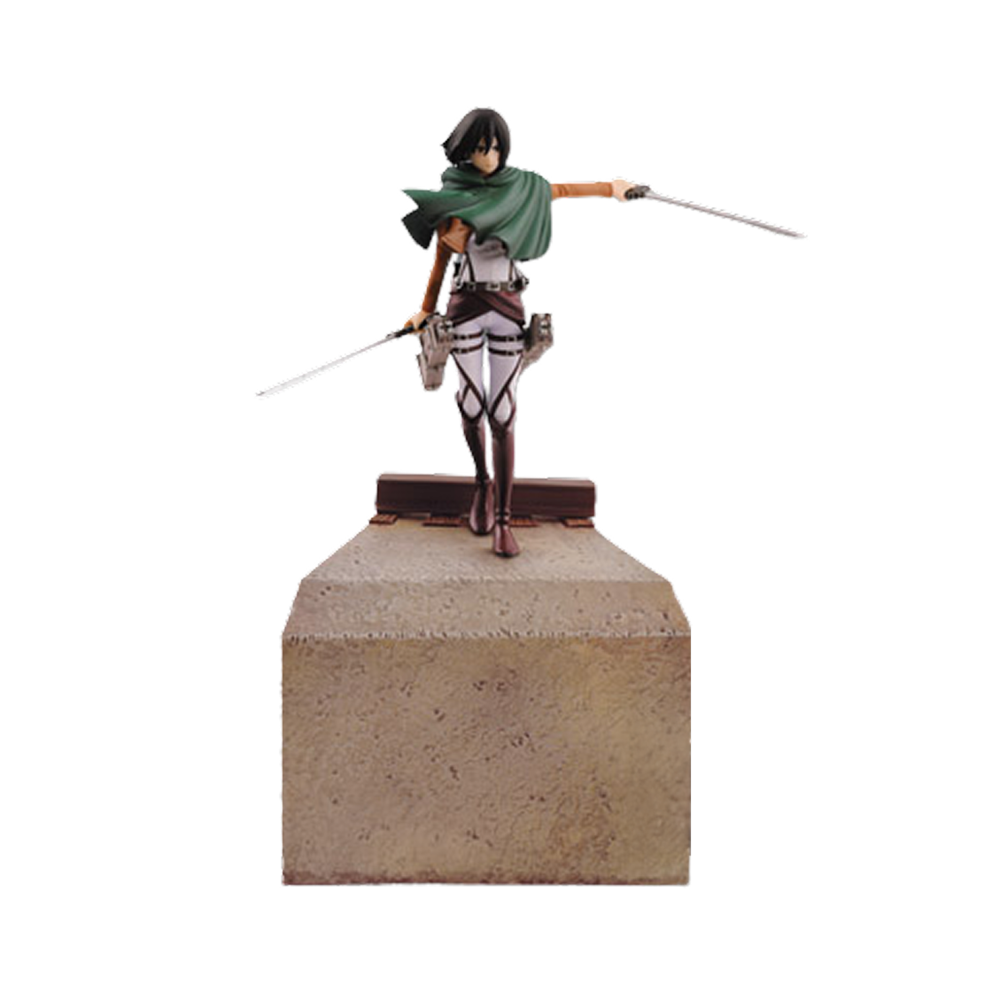 반다이 스피리츠 제일복권 진격의 거인 자유의 날개 라스트원 상 미카사 피규어 조사병단 버전(Bandai Spirits Ichiban Kuji Attack on Titan Wings of Freedom Last One Prize Mikasa Figure, Survey Corps Ver.)
