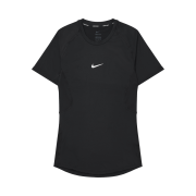 Nike Pro Dri-Fit Short Sleeve Fitness Top Black - Asia