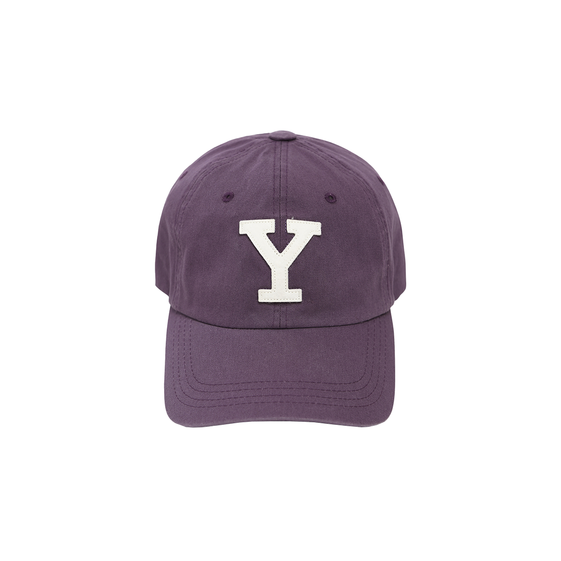 YEF3CA301APU Yale Leather Strap Ball Cap_Purple