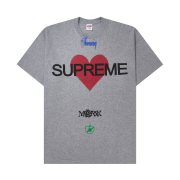 Supreme Announcing T-Shirt Heather Grey - 25SS