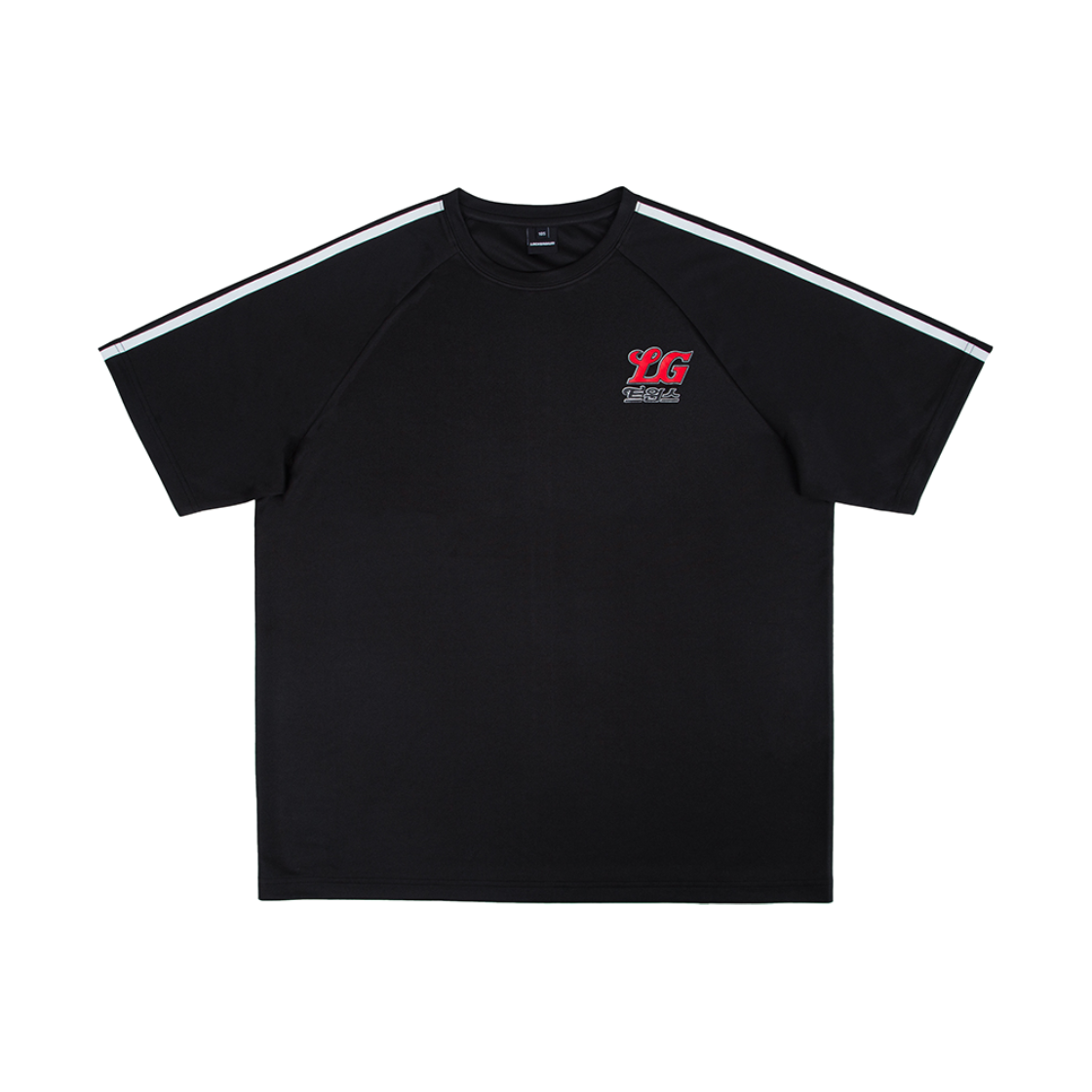 LD255UPTTS002 LG TWINS Collection Iconic Short Sleeve T-Shirt BLACK