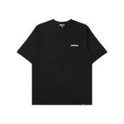 Spao x Woowakgood Isegye Idol Short Sleeve T-Shirt Black