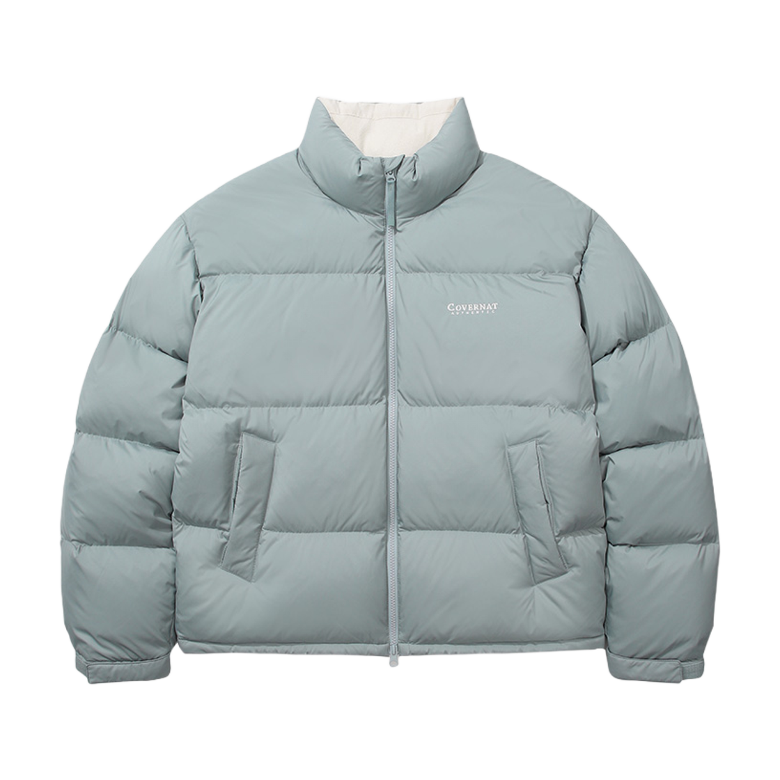 CO2404DP01SB Covernat Civic Origin Short Puffer Skyblue