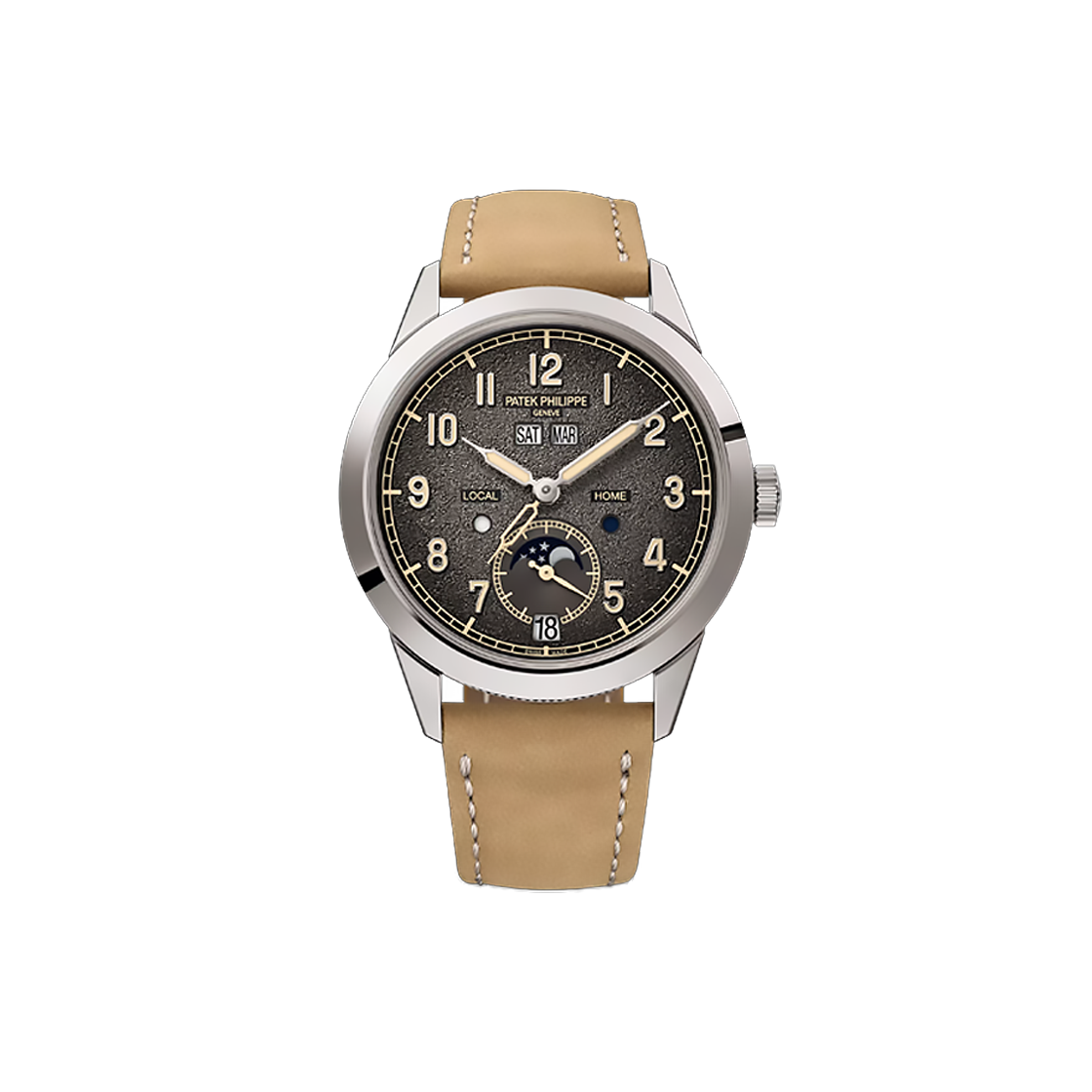 IT78VJMEHGOS Patek Philippe Complications Annual Calendar Travel Time 41-5326G Charcoal Gray Arabic + Bar