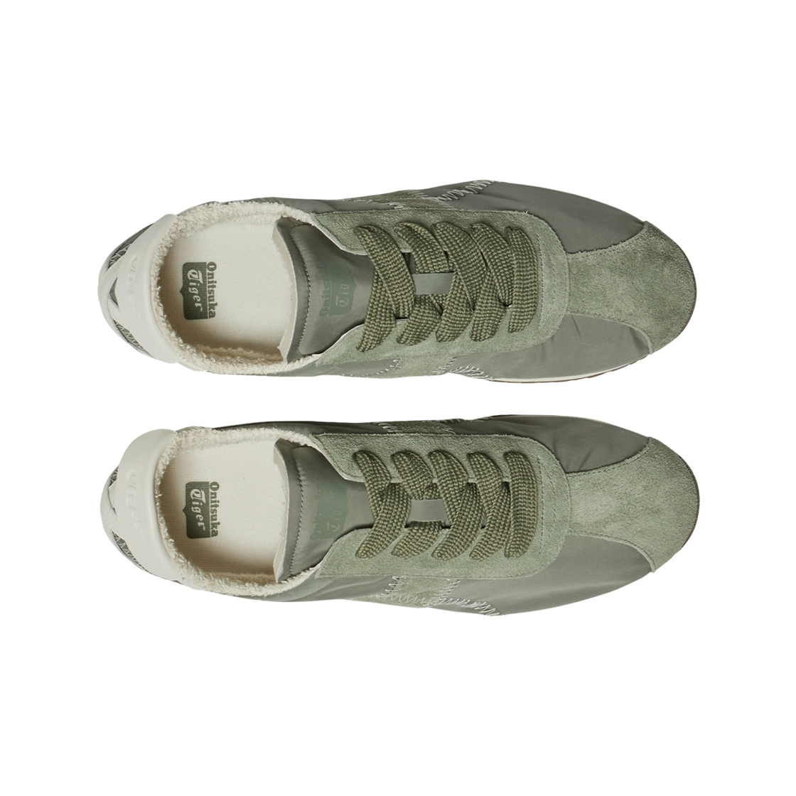오니츠카 타이거 타이거 커세어 A55 리첸 그린 크림(Onitsuka Tiger Tiger Corsair A55 Lichen Green Cream) - 2