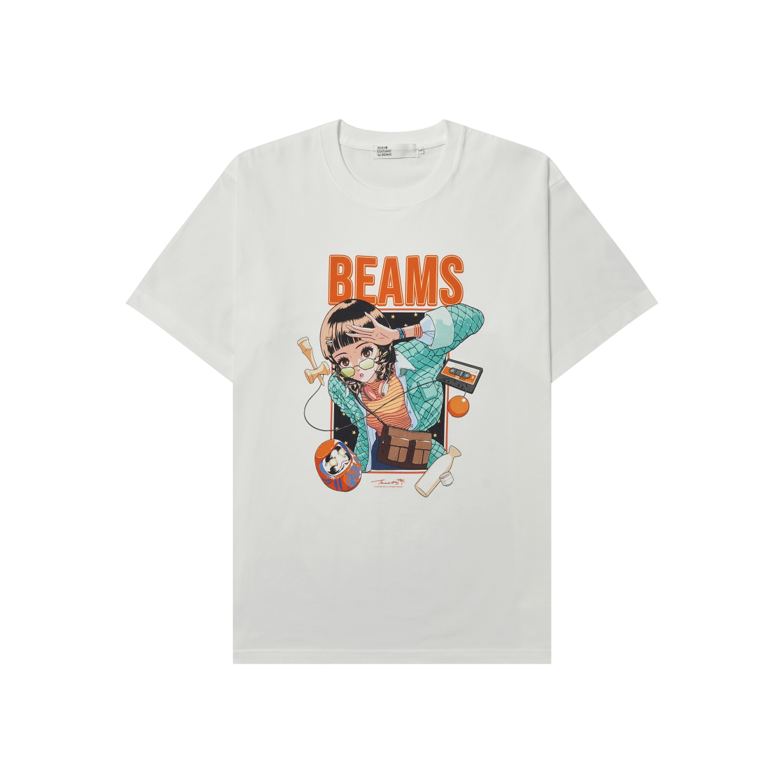 빔즈 x 나무13 티셔츠 화이트 - 한국 한정(Beams x Tree13 T-Shirt White - Korea Exclusive)