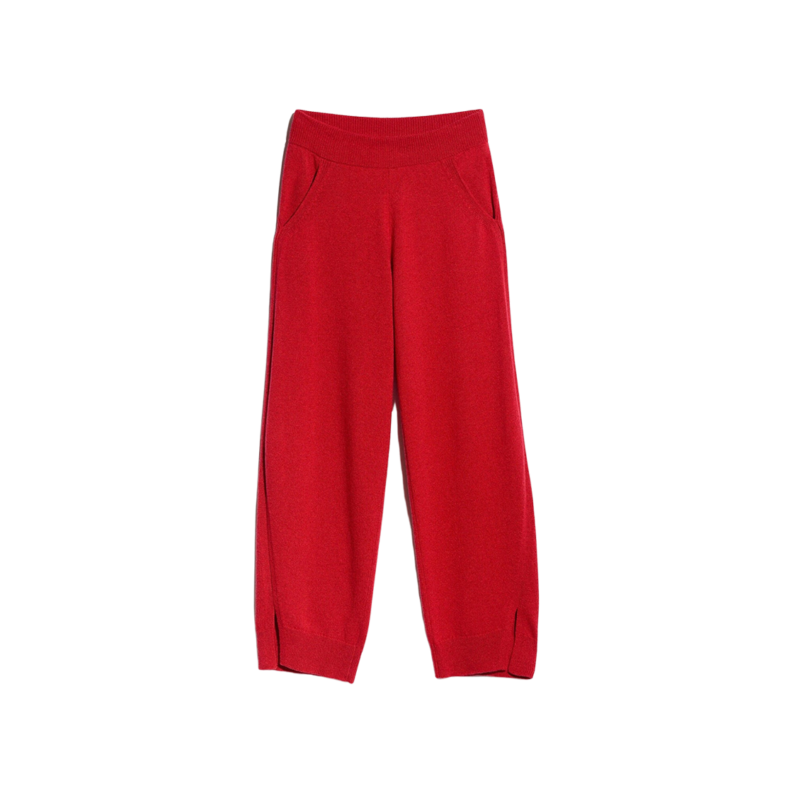 (W) 배리 캐시미어 아이코닉 팬츠 레드((W) Barrie Cashmere Iconic Pants Red)