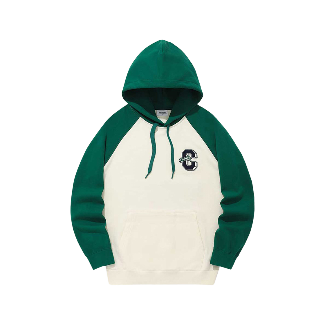 CO2401HD04IV Covernat Raglan Hoodie Ivory