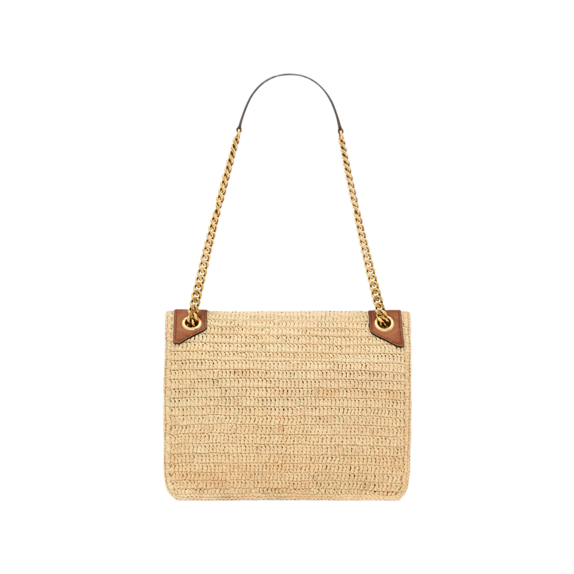생로랑 니키 미디움 라피아 내츄럴 앤 브릭(Saint Laurent Niki Medium in Raffia Natural Brick) - 2