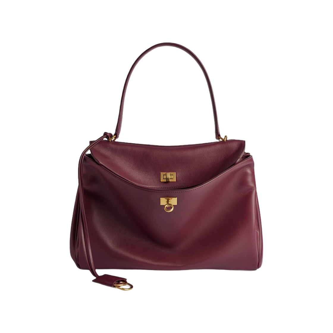 발렌시아가 로데오 핸드백 미디움 버건디(Balenciaga Rodeo Handbag Medium Burgundy) - 1