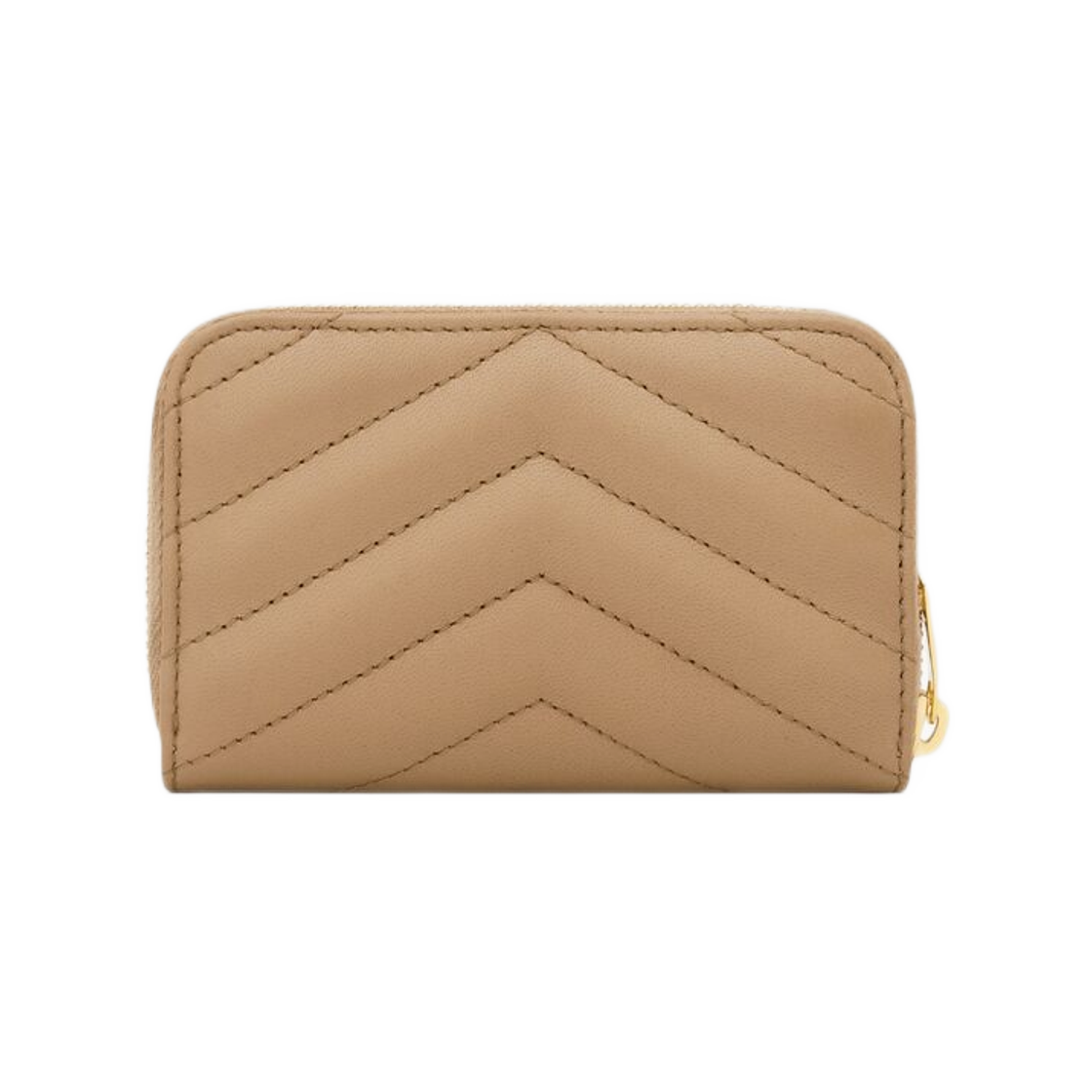 생로랑 카산드라 체인지 퍼스 램스킨 내츄럴 탄(Saint Laurent Cassandre Change Purse in Lambskin Natural Tan) - 2