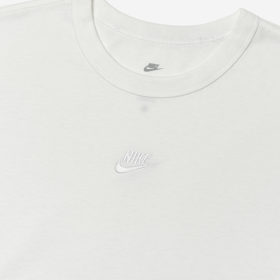 나이키 NSW 프리미엄 에센셜 롱슬리브 티셔츠 화이트 - US/EU(Nike NSW Premium Essential Long Sleeve T-Shirt White - US/EU) - 3