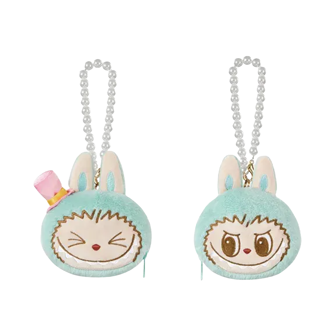 팝마트 라부부 파티 시리즈 리버시블 인형 파우치 라부부 (개봉 박스)(Pop Mart Labubu Party Series Reversible Plush Pouch Labubu (Opened Case)) - 1