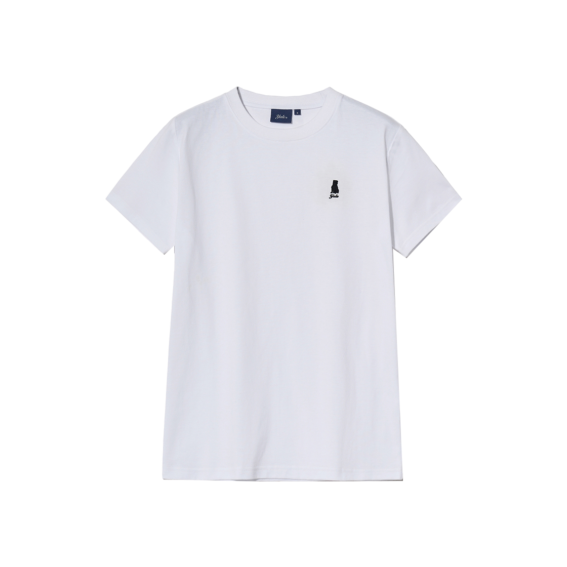 YEM1SS213AWH Yale Women's Heritage Dan T-Shirt White