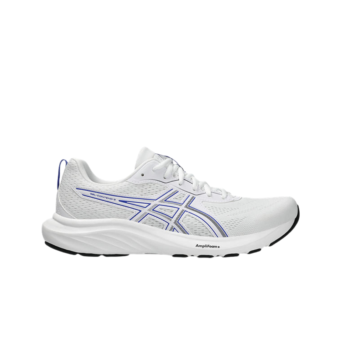 아식스 젤 컨텐드 9 화이트 다크 코발트 - 4E 엑스트라 와이드(Asics Gel-Contend 9 White Dark Cobalt - 4E Extra Wide) - 1