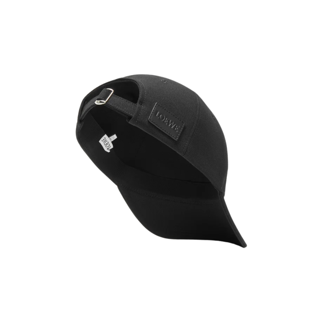 (W) 로에베 캔버스 캡 블랙((W) Loewe Cap in Canvas Black) - 2