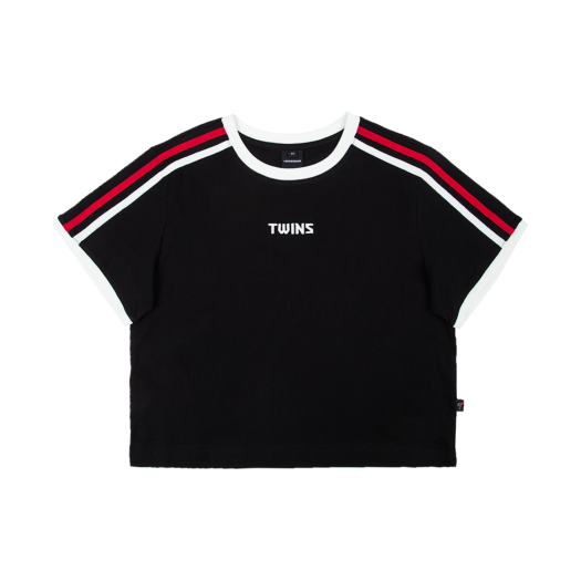 LD255UPTTS010 LG TWINS Collection TWINS Crop Short Sleeve T-Shirt
