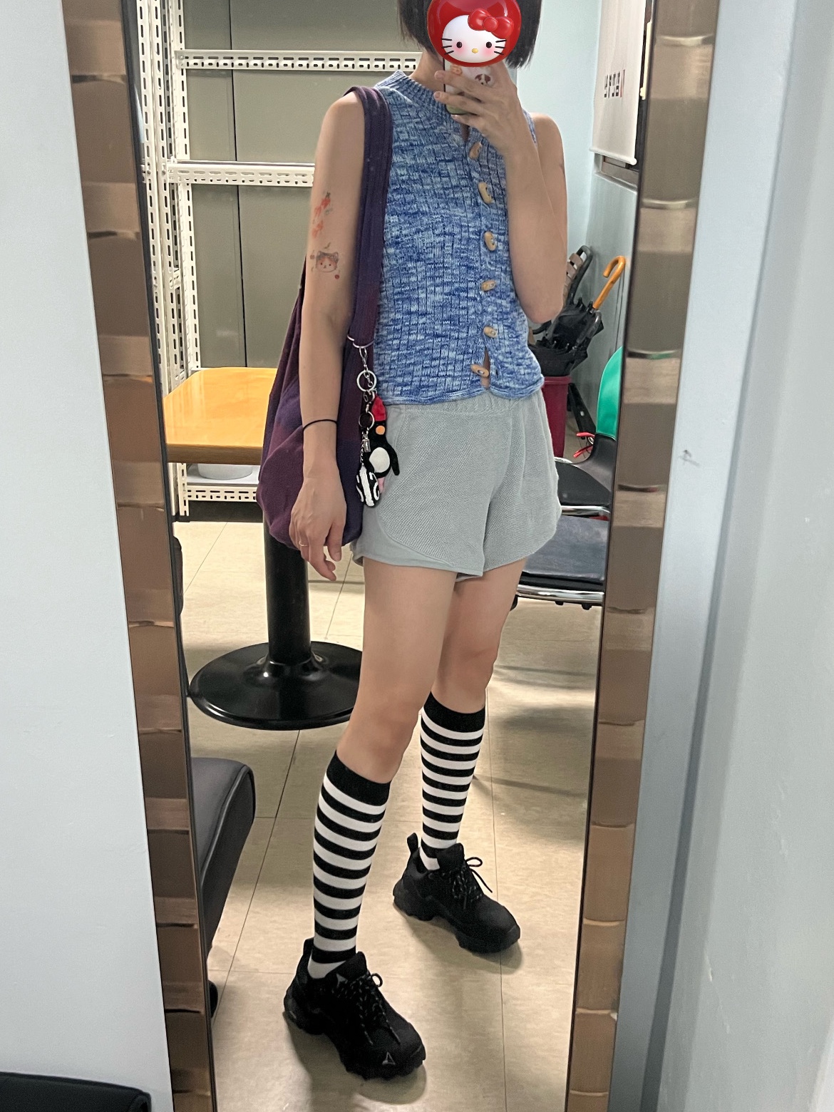 Roa Hiking Katharina Black 착용 스타일