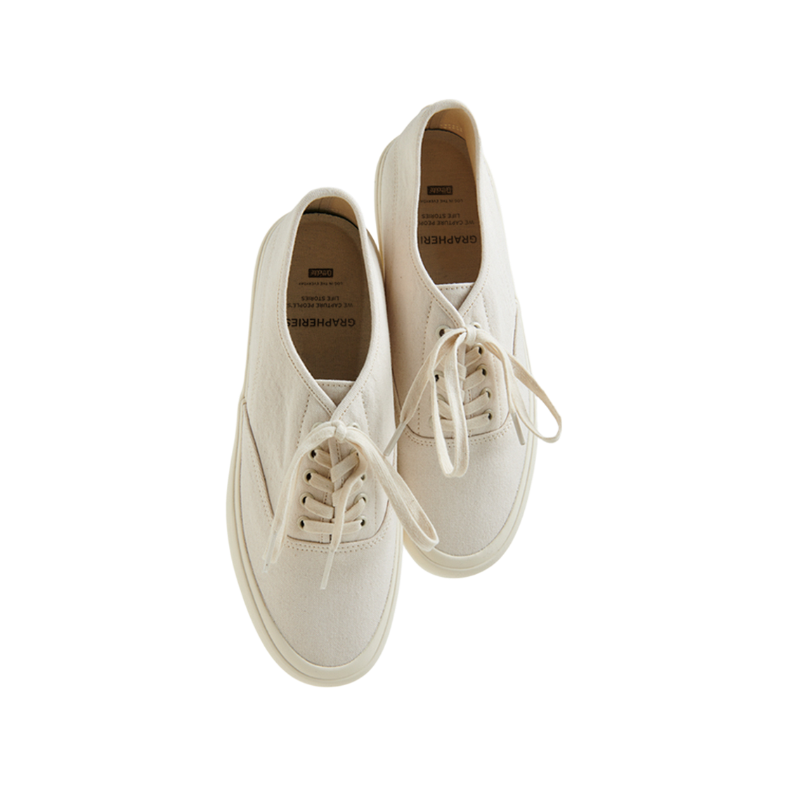 그라퍼리즈 아케이드 슈즈 에크루(GRAPHERIES Arcade Shoes Ecru) - 2