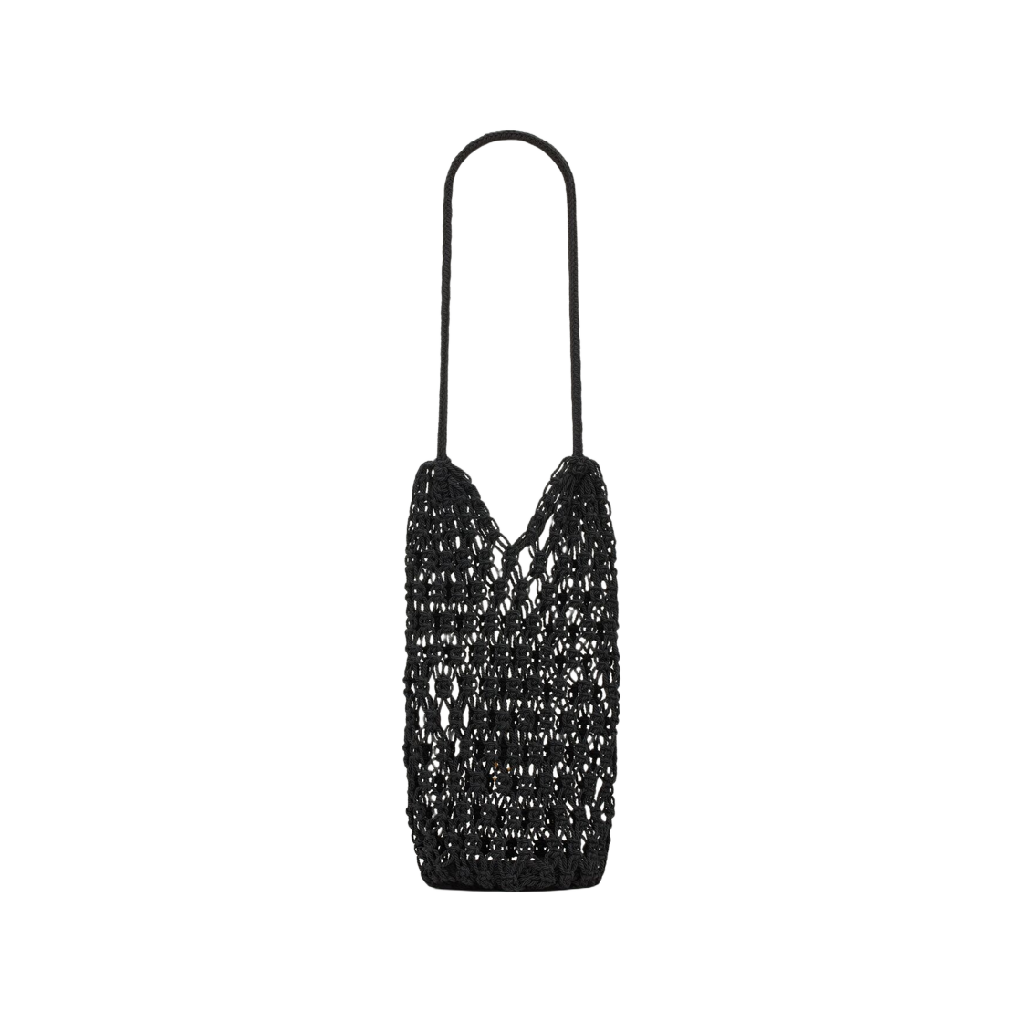 생로랑 카산드라 라지 토트 크로쉐 블랙(Saint Laurent Cassandre Large Tote in Crochet Black) - 2
