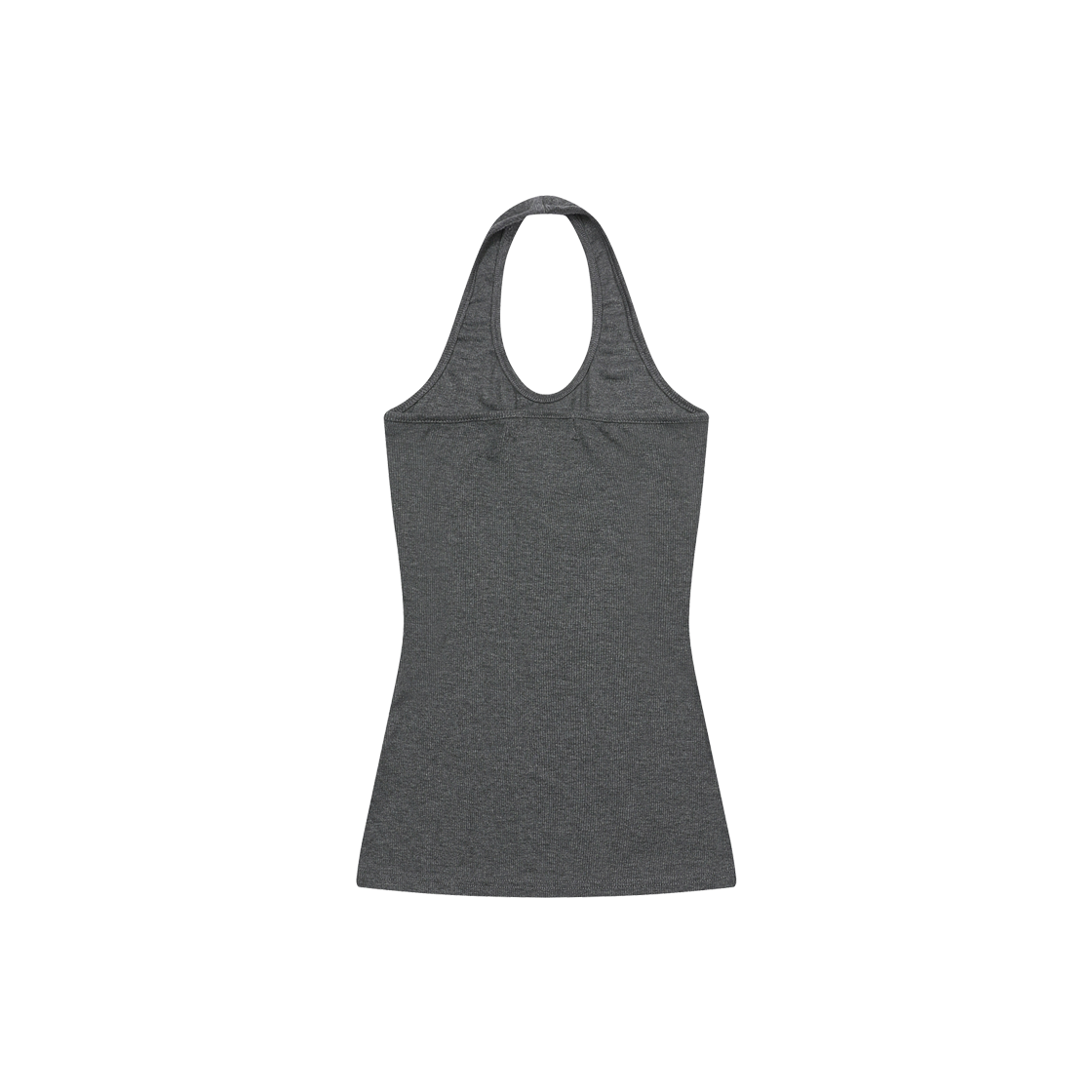 무센트 뉴디 홀터넥 롱 슬리브리스 나시 차콜(MUCENT Newdy Halter Neck Long Sleeveless Charcoal) - 2