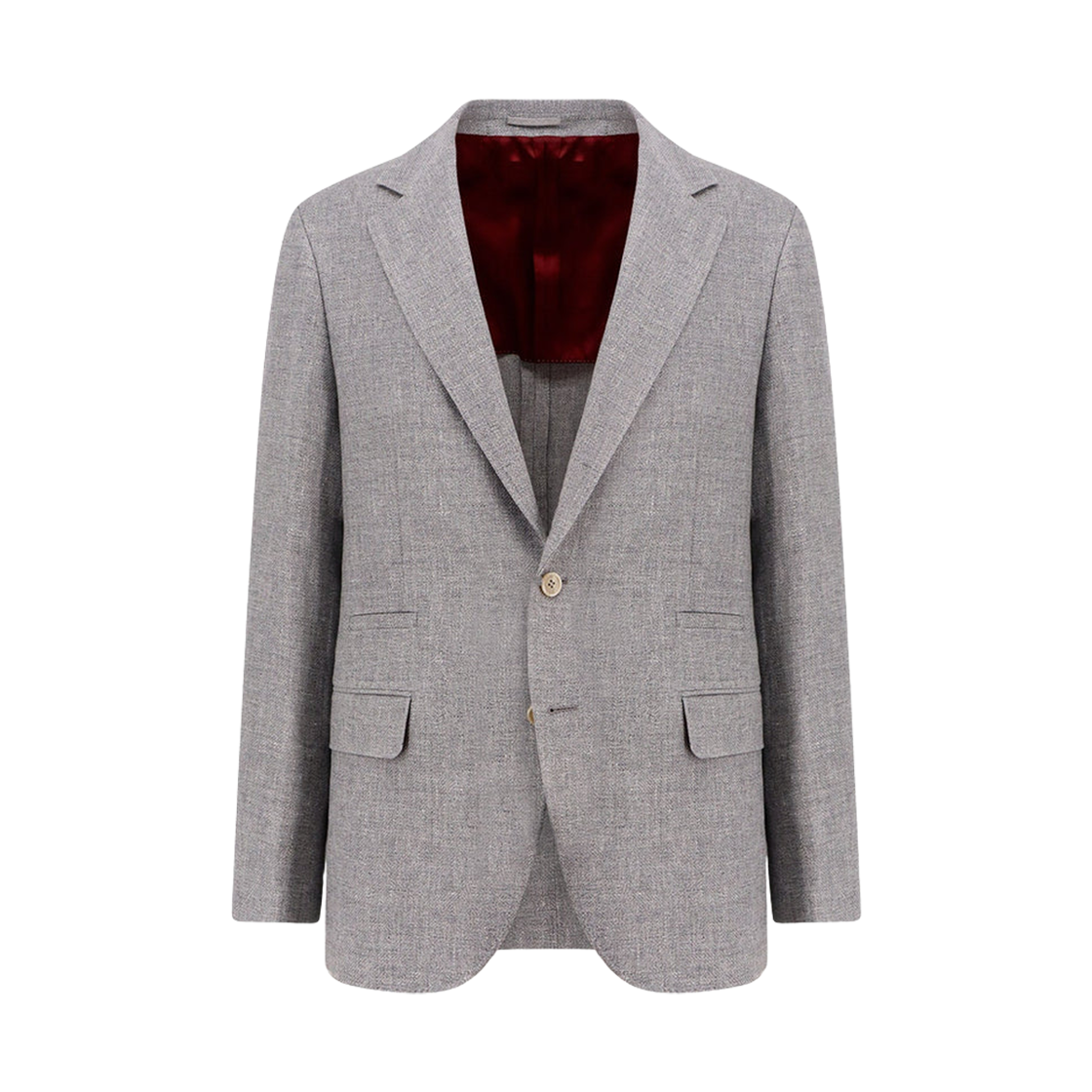 브루넬로 쿠치넬리 다이애그널 트윌 언컨스트럭티드 블레이저 그레이(Brunello Cucinelli Diagonal Twill Unconstructed Blazer Grey) - 1