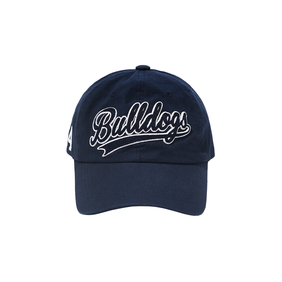 YEF3CA305ANA Yale Vintage Bulldogs Tail Logo Ball Cap_Navy