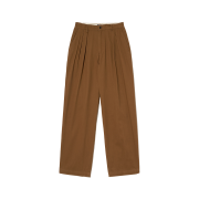 Yale Premium Vintage Two Tuck Wide Chino Pants Tan