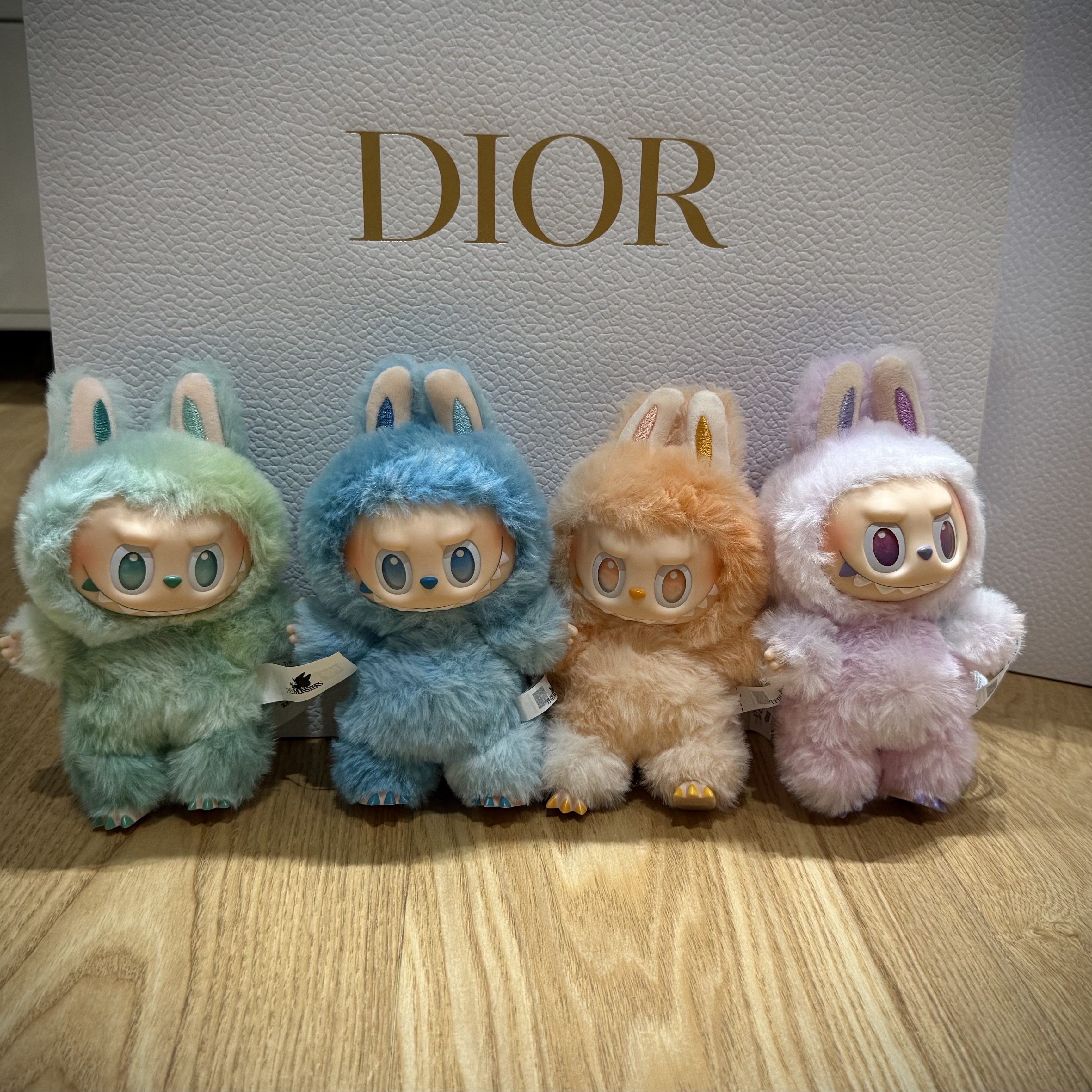 Pop Mart Labubu The Monsters Highlight Series Happiness Keyring (Opened Case) 착용 스타일 - 4