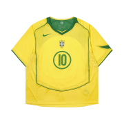 Nike Ronaldinho Brazil 2004 Total 90 Reissue Soccer Replica Jersey (Marking Ver.)
