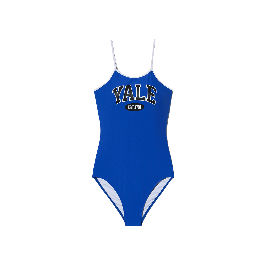 YEM1SM201ABL Yale Women's Two-Tone Arch Swimsuit Blue