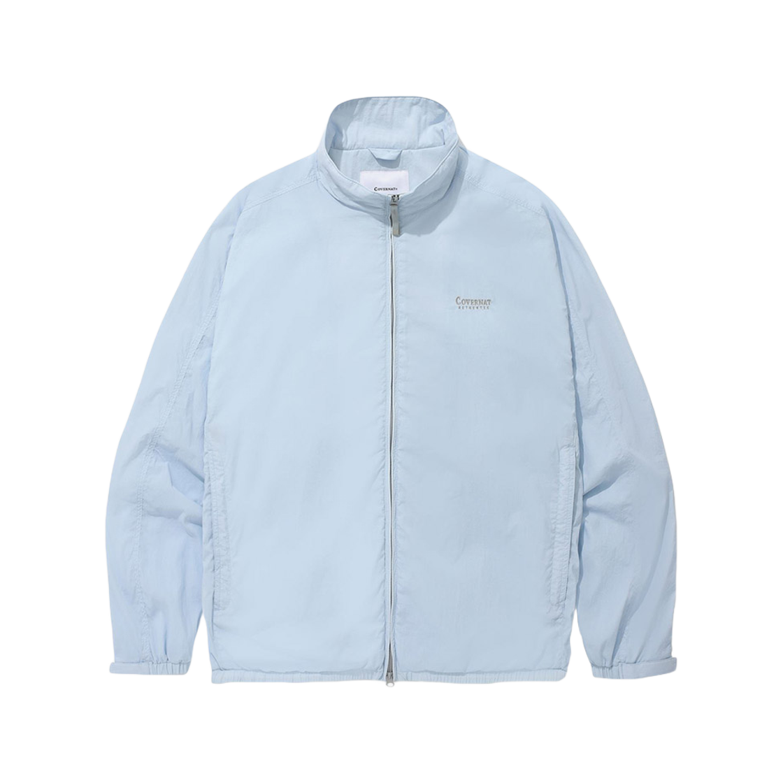 커버낫 컴피 나일론 트랙 자켓 라이트 블루(Covernat Windbreaker Track Jacket Light Blue) - 1