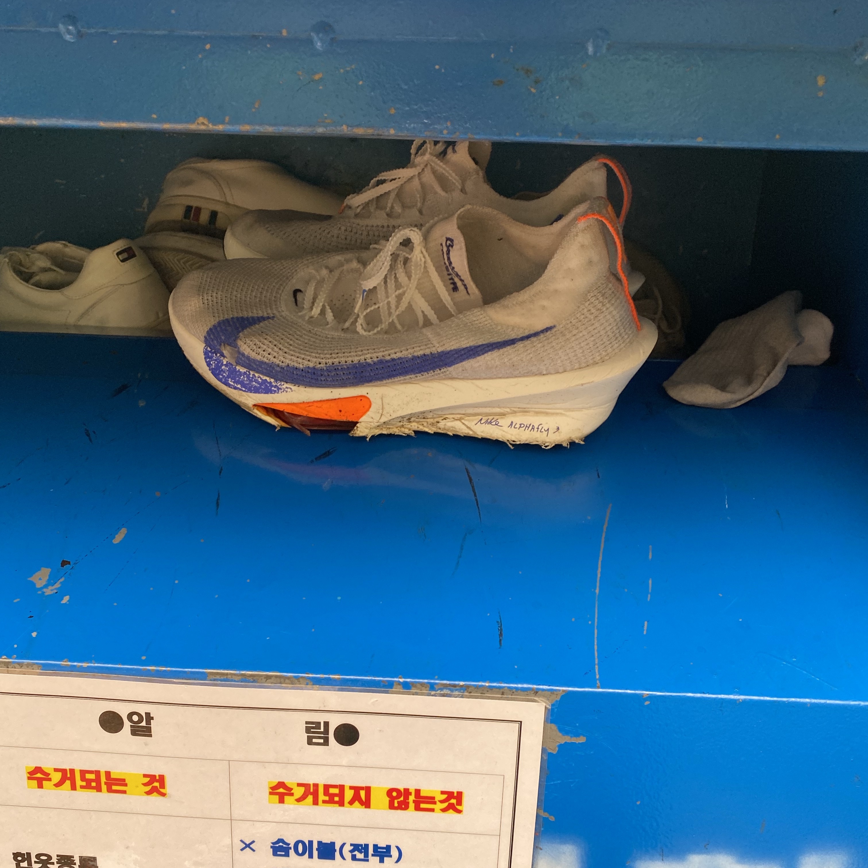 Nike Air Zoom Alphafly Next% 3 Blueprint 착용 스타일
