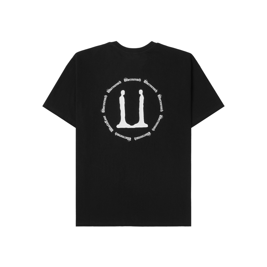 G-DRAGON Übermensch SHORT-SLEEVE BLACK M 지드래곤 위버멘쉬 숏슬리브 티셔츠 블랙 | G-DRAGON | KREAM