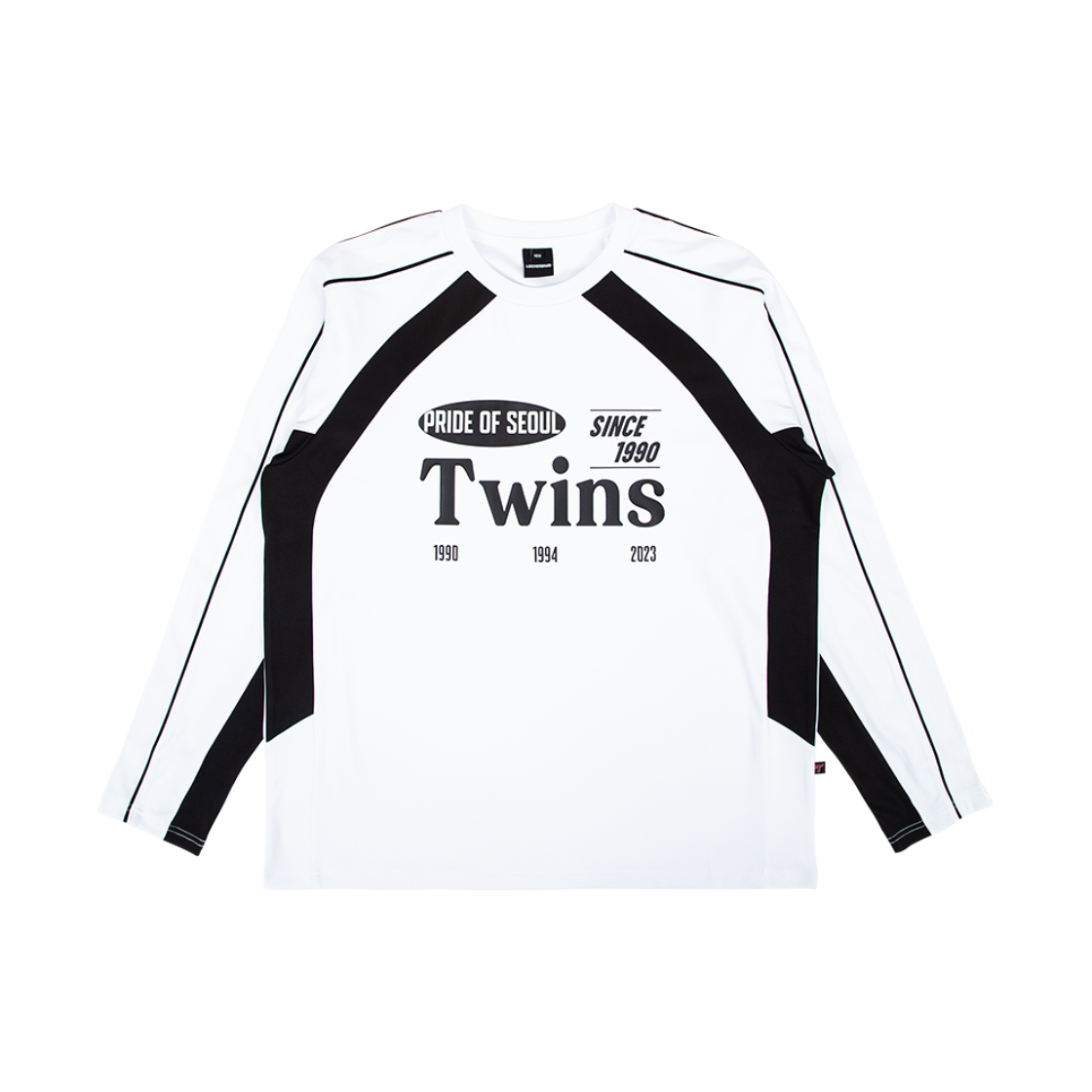 엘지 트윈스 컬렉션 헤리티지 긴팔티셔츠 화이트(LG TWINS Collection Heritage Long Sleeve T-Shirt WHITE)