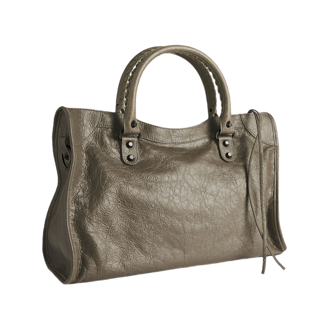 발렌시아가 르 시티 백 미디움 아미 그린(Balenciaga Le City Bag Medium Army Green) - 2