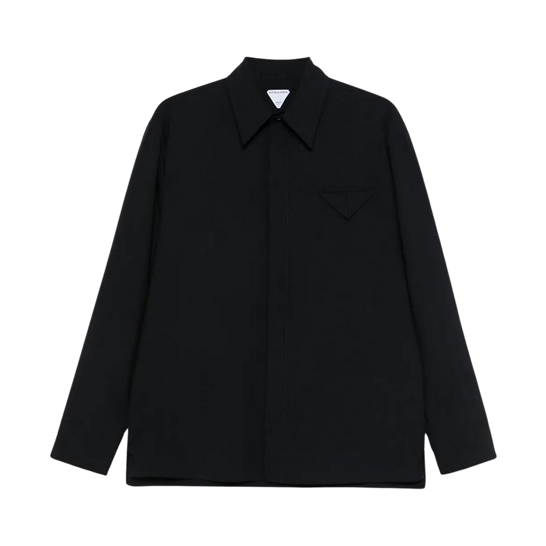 (W) 보테가 베네타 클래식 셔츠 미드나잇 블루((W) Bottega Veneta Classic Shirt Midnight Blue)