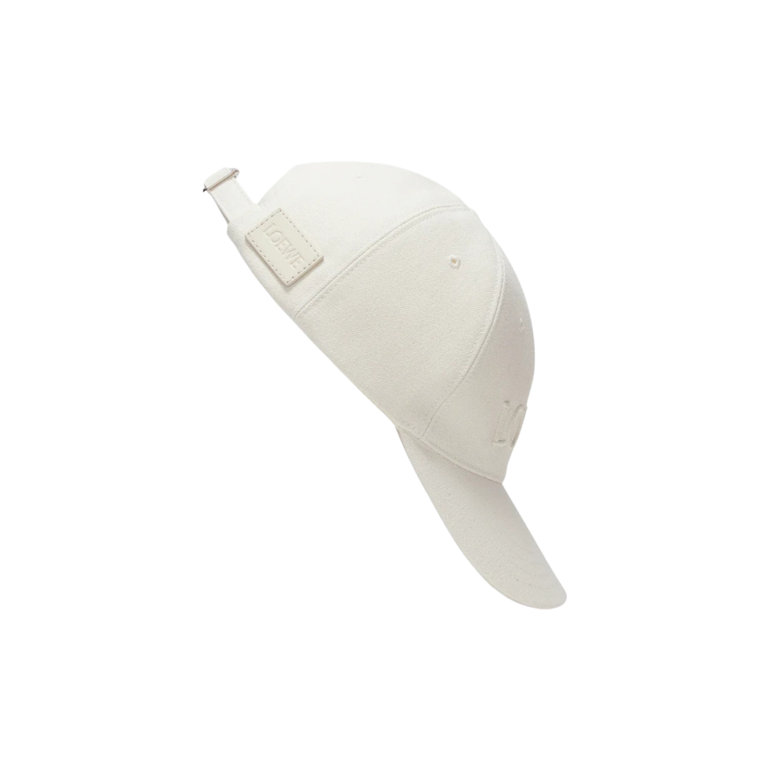 (W) 로에베 캔버스 캡 소프트 화이트((W) Loewe Cap in Canvas Soft White) - 3