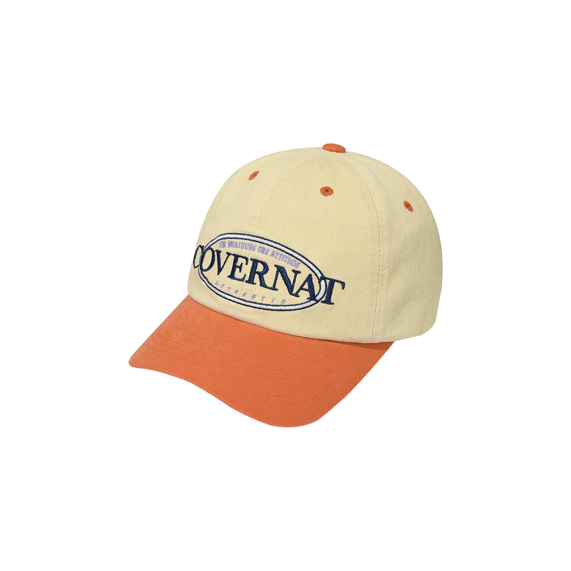 CO2407CA06OR Covernat Vintage Logo Ball Cap Orange