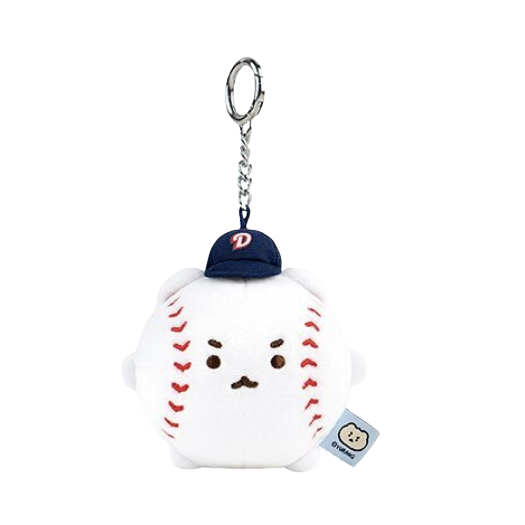Doosan Bears x Manggom Baseball Mini Plush Keyring