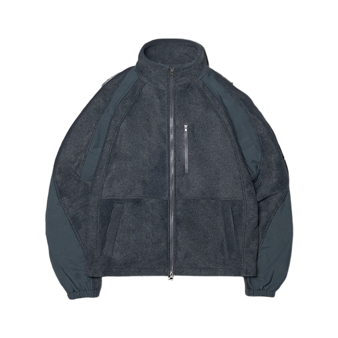 NM63FT01M1CH NOMANUAL T.S Fleece Jacket Charcoal