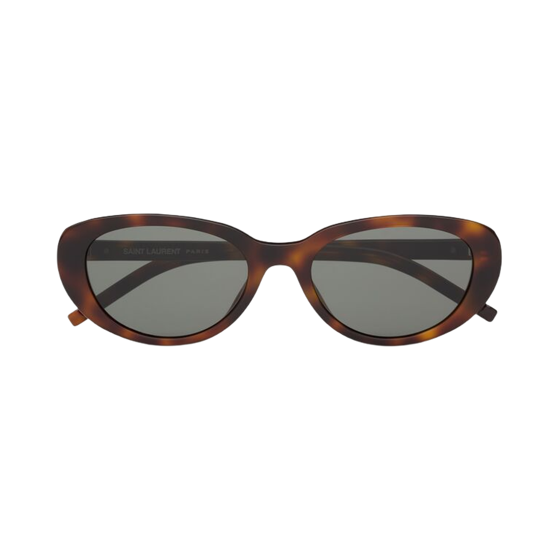 (W) 생로랑 SL 596 듄 선글라스 미디움 하바나 그레이((W) Saint Laurent SL 596 Dune Sunglasses Medium Havana Grey) - 1