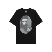 BAPE High Tone Bleach Big Ape Head T-Shirt Black