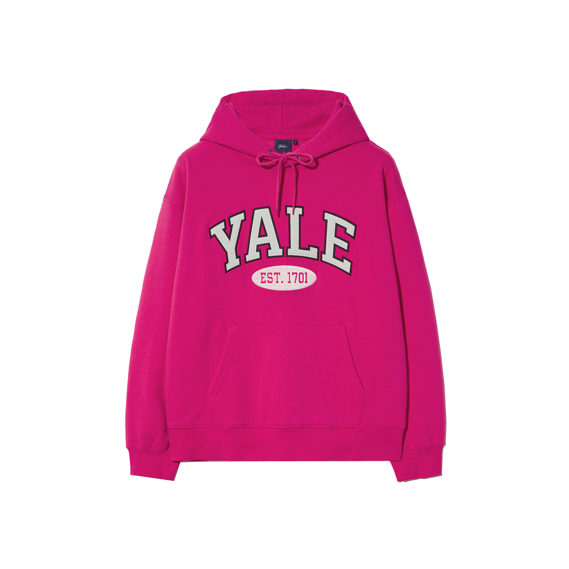 YEF1HD301SHP Yale 2 Tone Arch Hoodie Hot Pink