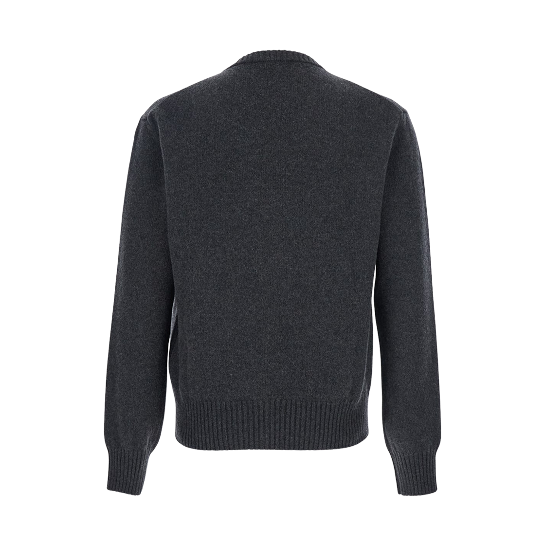 아미 톤온톤 하트 로고 캐시미어 울 가디건 앤트러사이트(AMI de Coeur Cashmere Wool Cardigan Anthracite) - 2