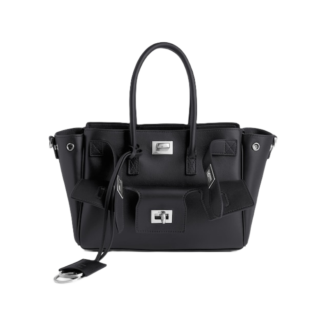 발렌시아가 벨 에어 캐리 올 백 미니 블랙(Balenciaga Bel Air Carry All Bag Mini Black) - 1