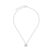 (W) Gucci GG Marmont Necklace 925 Sterling Silver