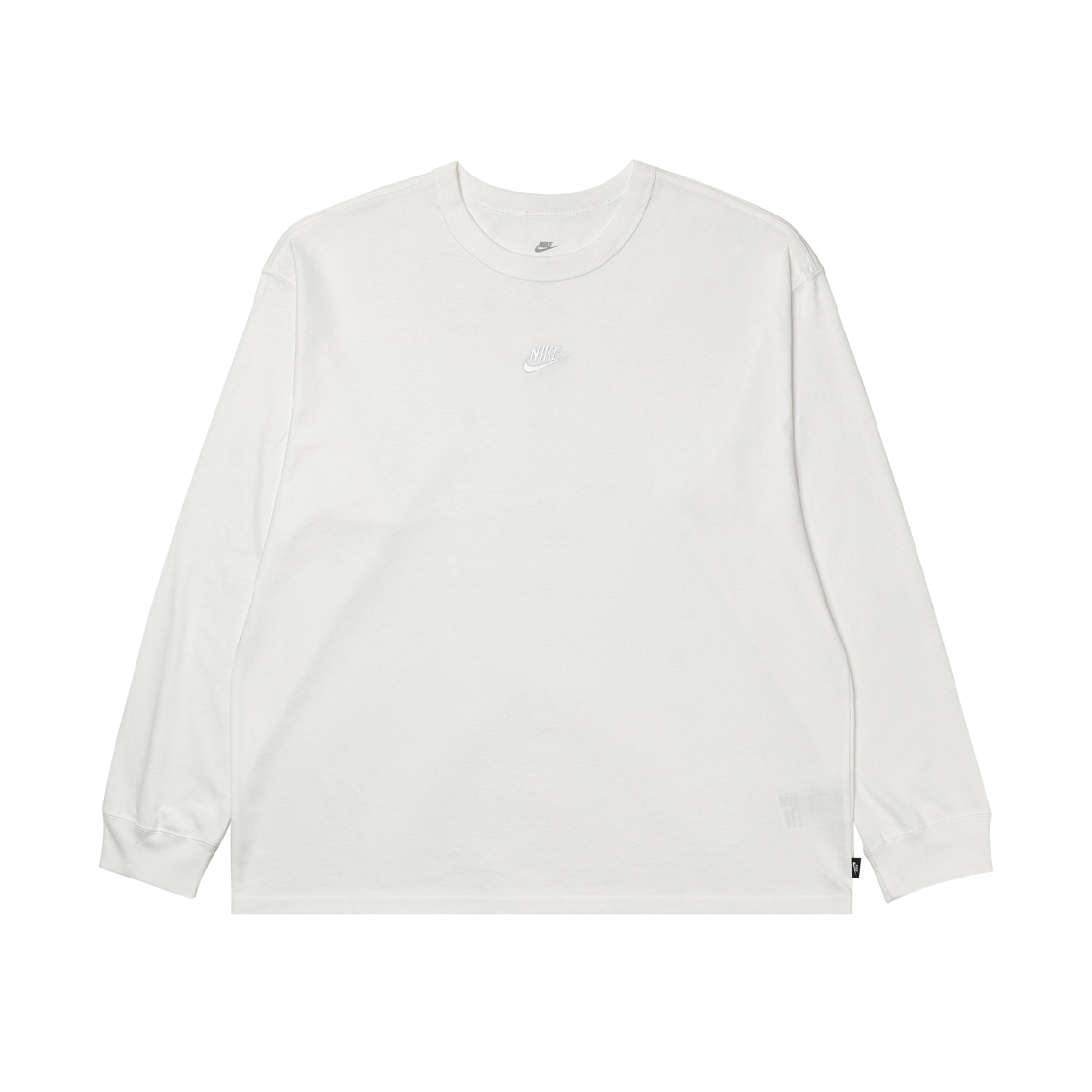 나이키 NSW 프리미엄 에센셜 롱슬리브 티셔츠 화이트 - US/EU(Nike NSW Premium Essential Long Sleeve T-Shirt White - US/EU) - 1
