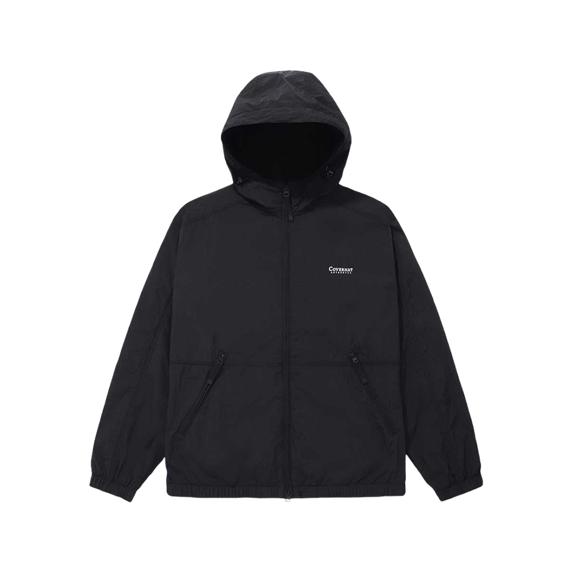 커버낫 컴피 나일론 윈드브레이커 점퍼 블랙(Covernat Windbreaker Jumper Black)